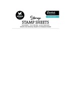 (SL-TO-STOR07)Studio light Storage Stamp sheet A6+ sheet Essentials nr.07