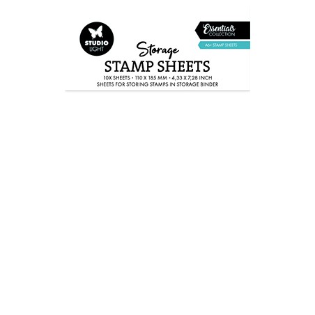 (SL-TO-STOR07)Studio light Storage Stamp sheet A6+ sheet Essentials nr.07
