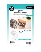 (SL-TO-STOR07)Studio light Storage Stamp sheet A6+ sheet Essentials nr.07
