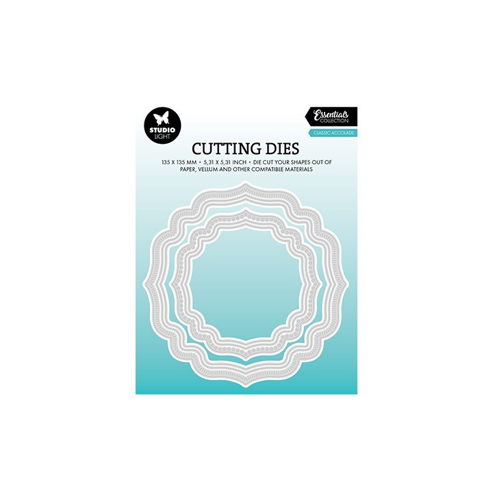 (SL-ES-CD971)Studio Light SL Cutting Die Classic Accolade Essentials nr.971