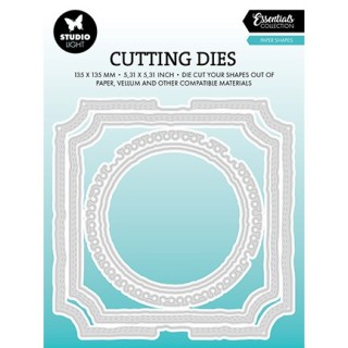 (SL-ES-CD972)Studio Light SL Cutting Die Paper Shapes Essentials nr.972