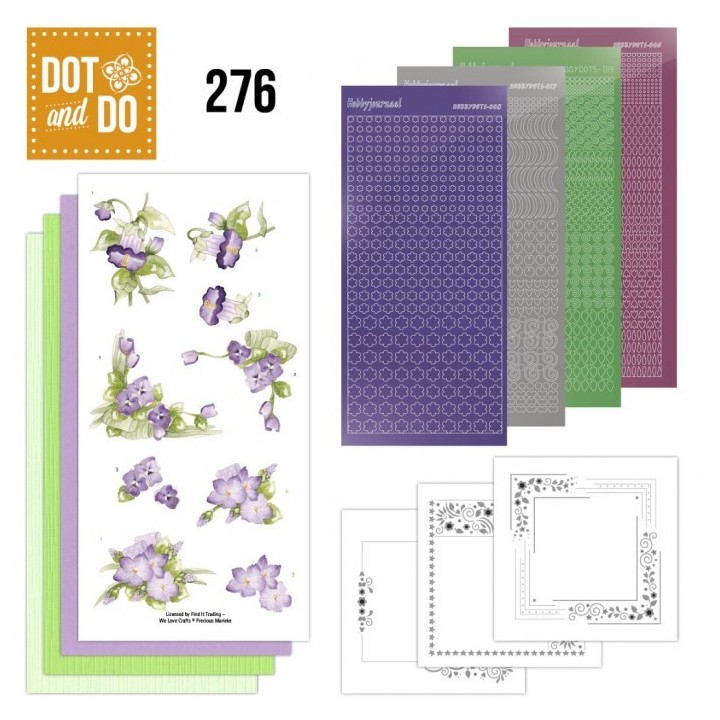 (DODO276)Dot and Do 276 - Precious Marieke - Purple Blossom