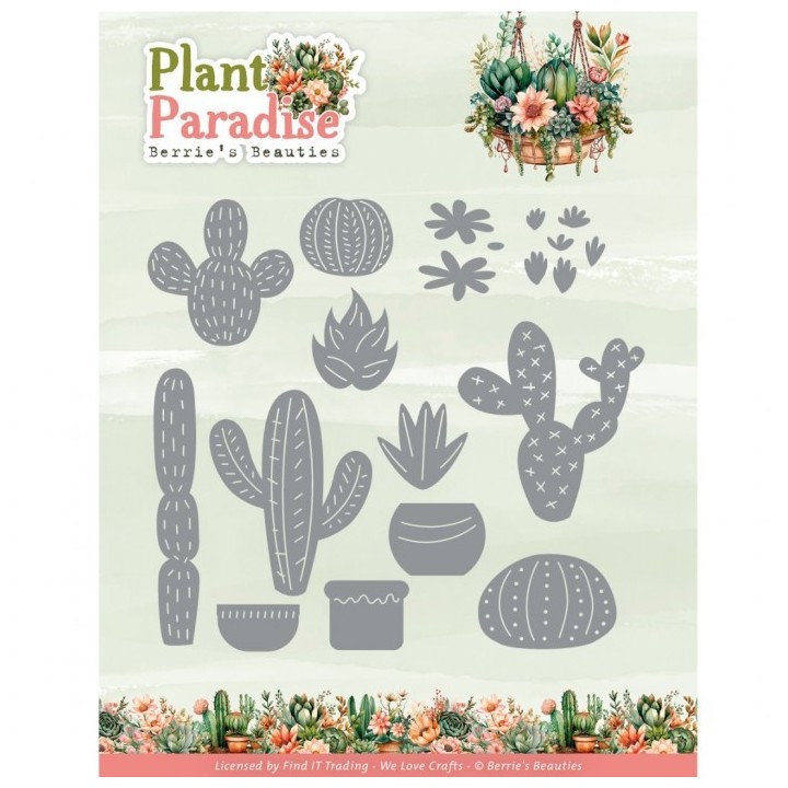 (BBD10039)Dies - Berries Beauties - Plant Paradise - Cactus Paradise