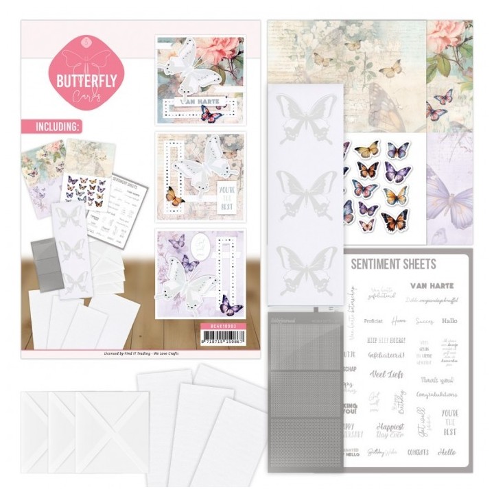 (BC4K10003)Butterfly Cards 3