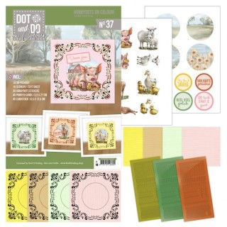 (DODOOC10037)Hobbydots on Colour 37 - Farm Friends