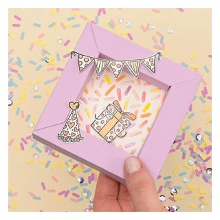 (NSCS028)Nellie`s Choice Clearstamp - Celebrations