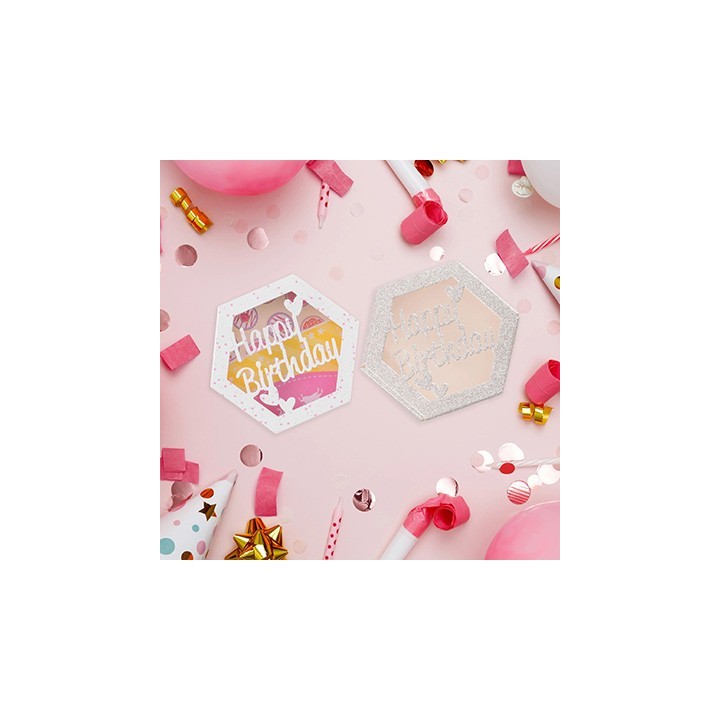 (SD339)Nellie's shape dies Hexagon Shadowbox