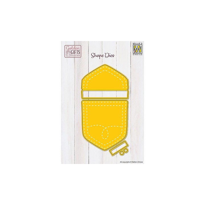 (SD342)Nellie's shape dies Pocket Money