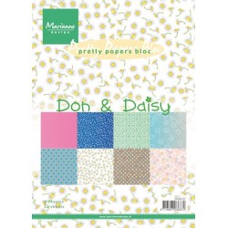 (PK9107)Paper bloc 15X21 cm Don & Daisy
