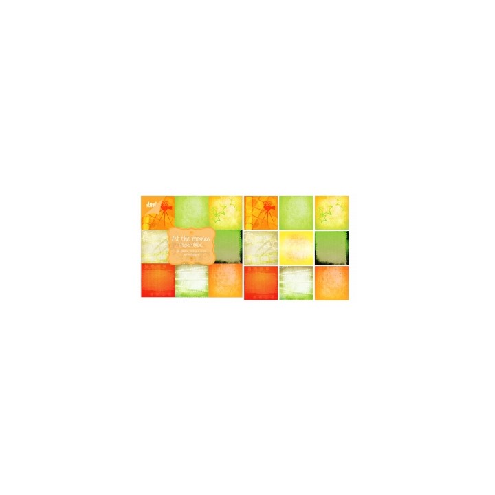 (6011/0036)Papier block 15X15 cm At the movies