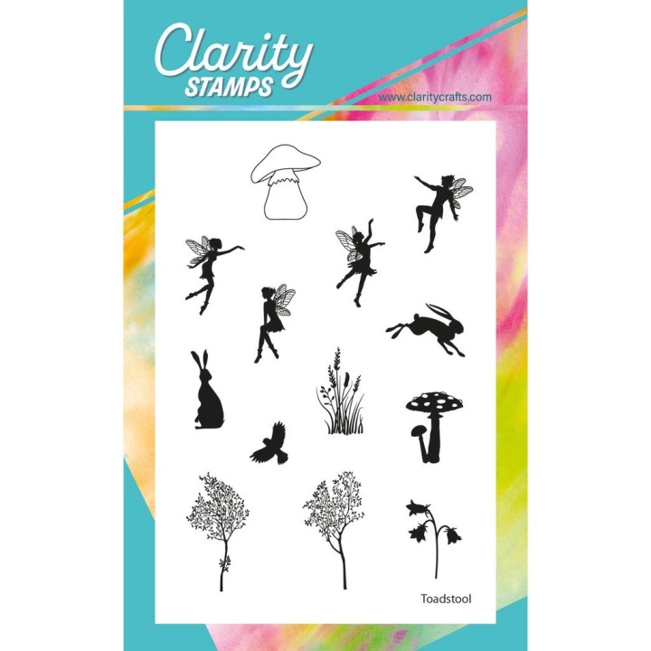 (STA-CH-11291-A6)Claritystamp Whimsical Miniatures A6 Stamp Set