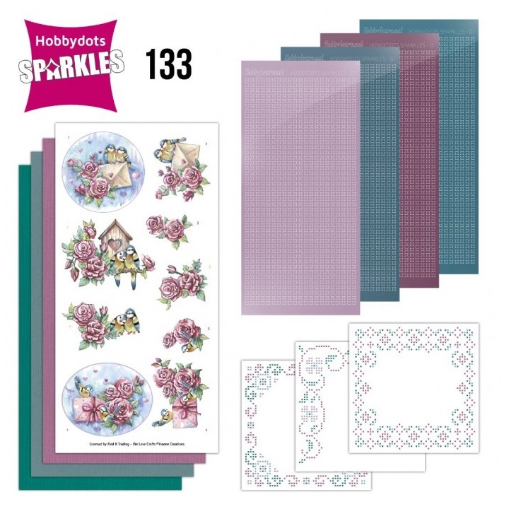 (SPDO133)Sparkles 133 - Yvonne Creations - Love Birds