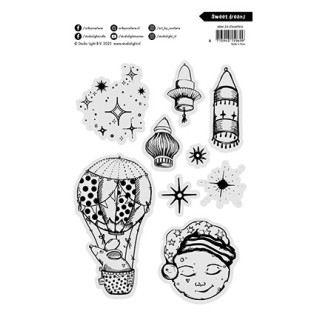 (ABM-25-STAMP816)Studio light Stamp Sweet dreams Art by Marlene nr.816