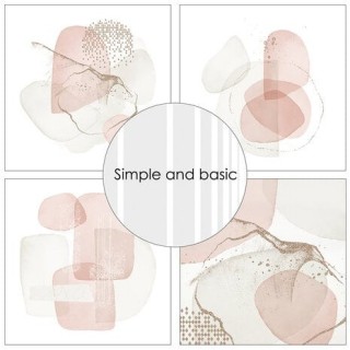 (SBP747)Soft Watercolour Backgrounds 12x12 Inch Paper Pad