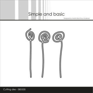 (SBD535)Simple and Basic Funky Flowers 1 Dies