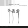 (SBD535)Simple and Basic Funky Flowers 1 Dies