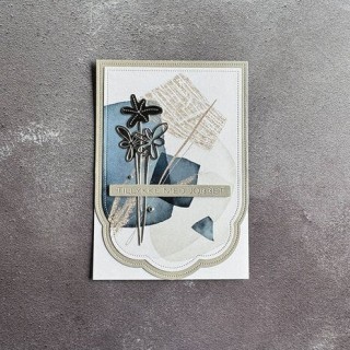 (SBD536)Simple and Basic Funky Flowers 2 Dies