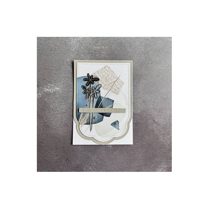 (SBD536)Simple and Basic Funky Flowers 2 Dies