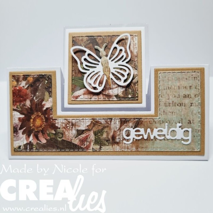 (CLCZ342)Crealies Cardzz Dies No. 342 Multi Spinner + Carousel Card Square