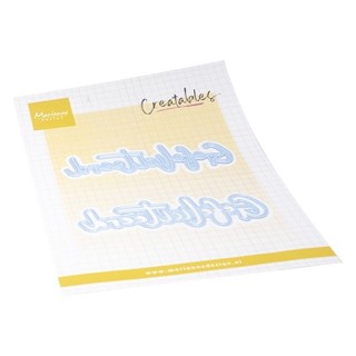 (LR0905)Creatables Gefeliciteerd