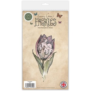 (CCLGSTMP005)Craft Consortium Fairies A6 Clear Photopolymer Stamps Tulip