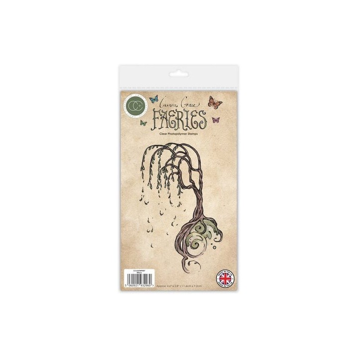 (CCLGSTMP007)Craft Consortium Fairies A6 Clear Photopolymer Stamps Willow