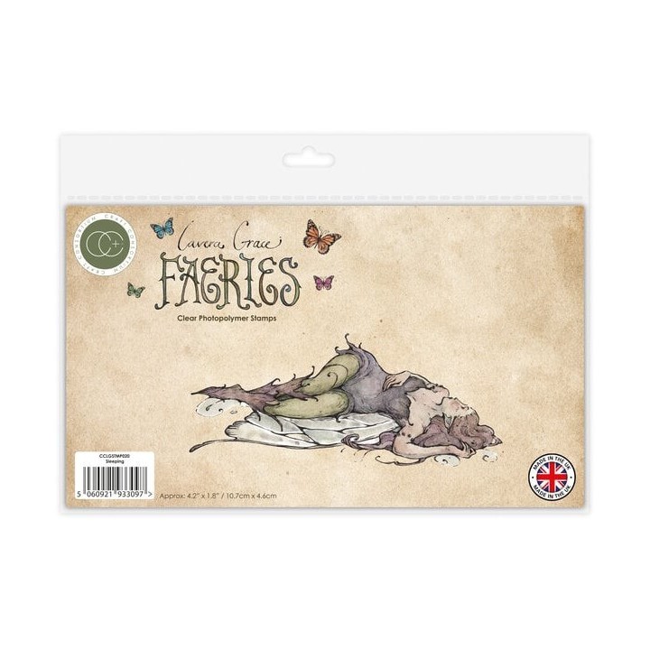 (CCLGSTMP020)Craft Consortium Fairies A6 Clear Photopolymer Stamps Sleeping