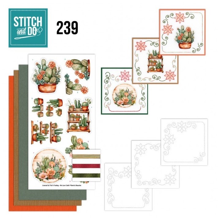 (STDO239)Stitch and Do 239 - Berries Beauties - Plant Paradise