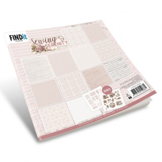 (ADPP10066)Paperpack - Amy Design - Sewing Serenity 20 x 20 cm