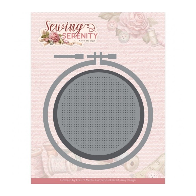 (ADD10332)Dies - Amy Design - Sewing Serenity - Embriodery Hoop