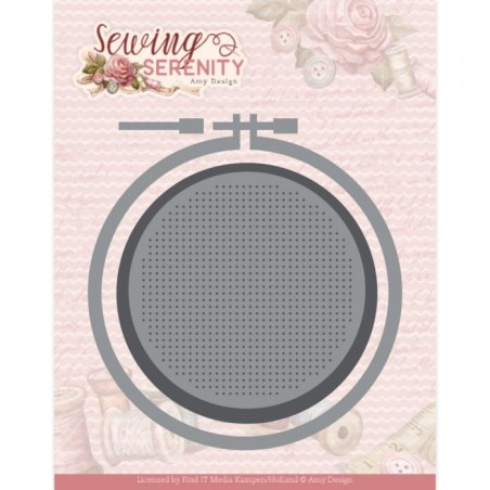 (ADD10332)Dies - Amy Design - Sewing Serenity - Embriodery Hoop