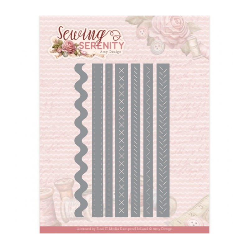 (ADD10333)Dies - Amy Design - Sewing Serenity - Sewing Stitches