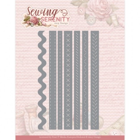 (ADD10333)Dies - Amy Design - Sewing Serenity - Sewing Stitches