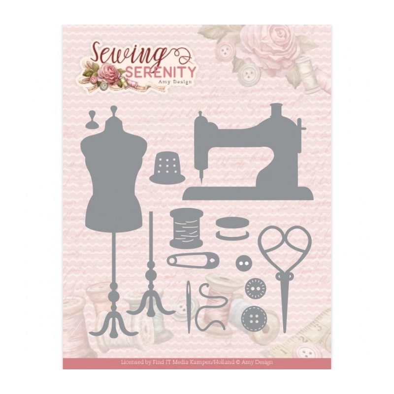 (ADD10334)Dies - Amy Design - Sewing Serenity - Sewing Accessories