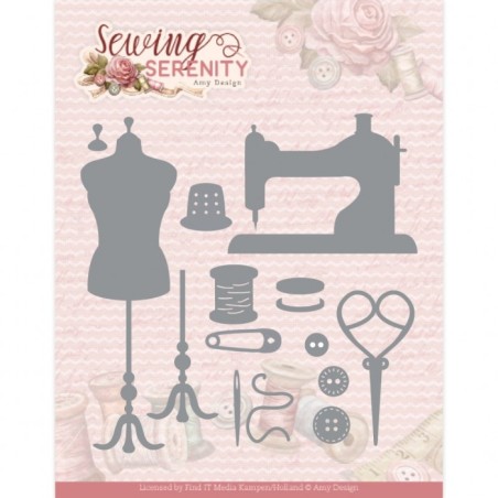 (ADD10334)Dies - Amy Design - Sewing Serenity - Sewing Accessories