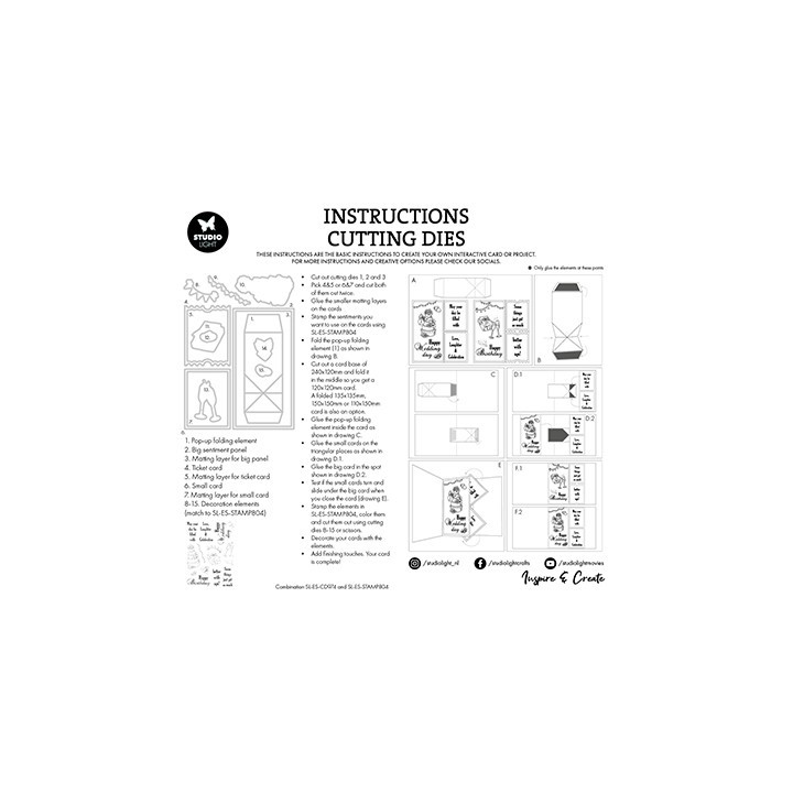 (SL-ES-CD974)Studio Light SL Turning pop-out Essentials nr.974