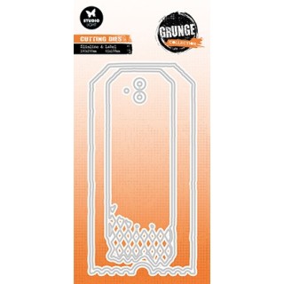 (SL-GR-CD997)Studio Light SL Cutting Die Tag Shapes Grunge Collection nr.997