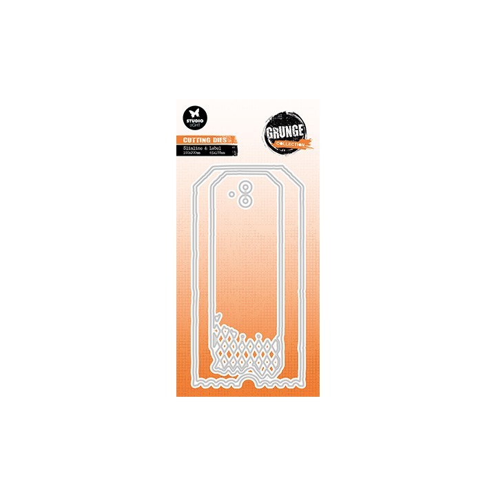 (SL-GR-CD997)Studio Light SL Cutting Die Tag Shapes Grunge Collection nr.997