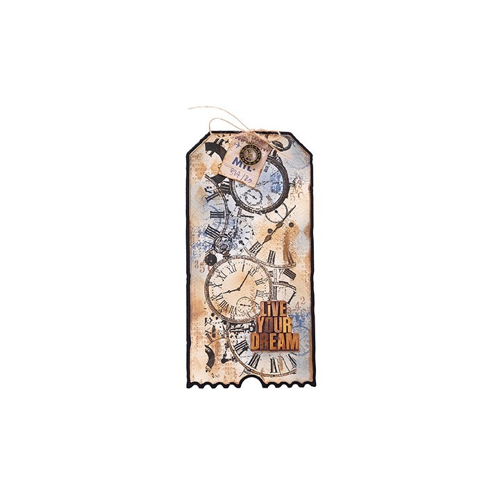 (SL-GR-CD997)Studio Light SL Cutting Die Tag Shapes Grunge Collection nr.997