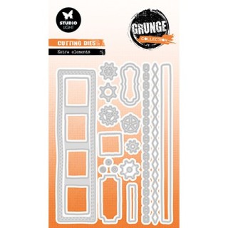(SL-GR-CD998)Studio Light SL Cutting Die Extra Elements Grunge Collection nr.998