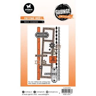 (SL-GR-CD998)Studio Light SL Cutting Die Extra Elements Grunge Collection nr.998