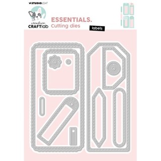 (CCL-ES-CD986)Studio Light Cutting Die Labels Essentials nr.986