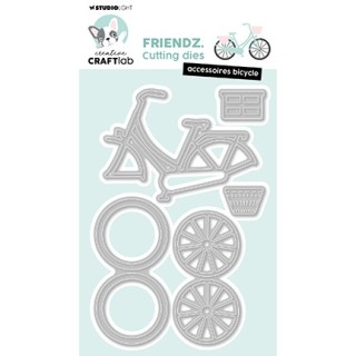 (CCL-FR-CD1010)Studio Light Cutting Die Accessoires bicycle Friendz nr.1010