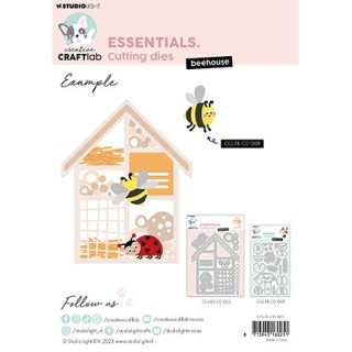 (CCL-ES-CD1005)Studio Light Cutting Die Beehouse Essentials nr.1005