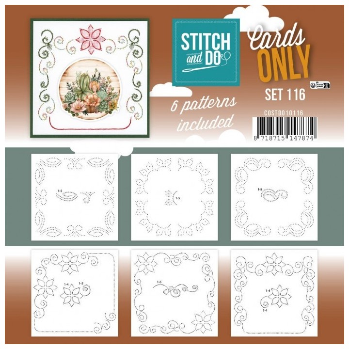 (COSTDO10116)Stitch and Do - Cards Only 4K - Set 116