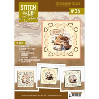 (STDOOC10035)Stitch and do on Colour 35 - Coffee Moments