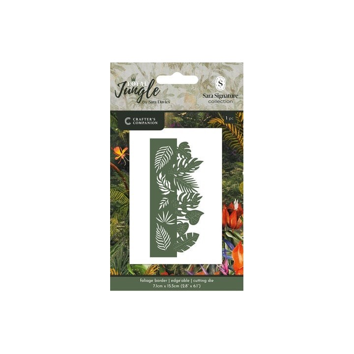Royal Jungle Metal Die Edge’eable Foliage Border