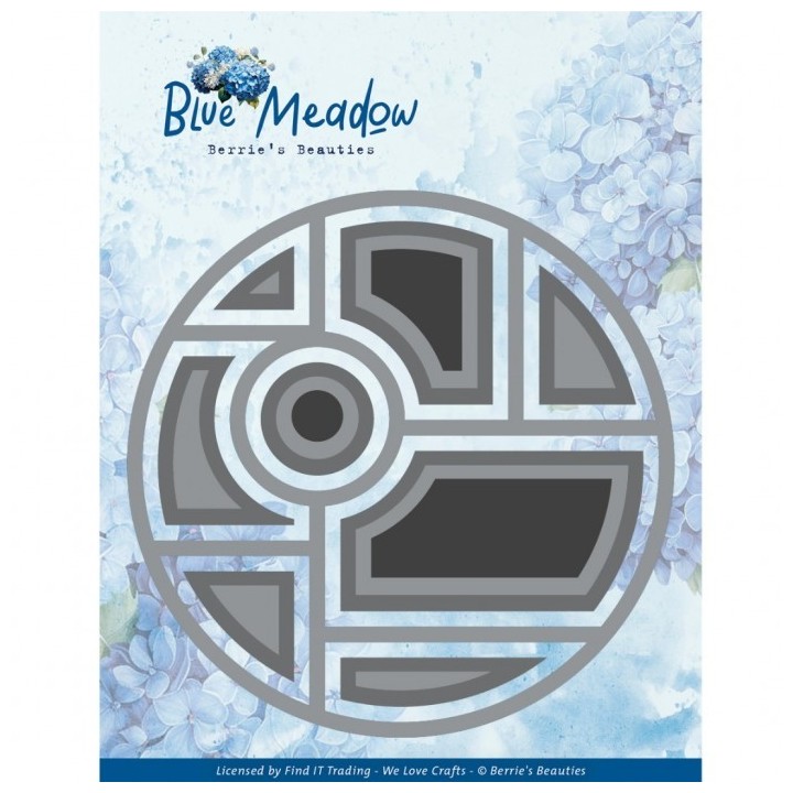 (BBD10047)Dies - Berries Beauties - Blue Meadow - Meadow Circle Frame