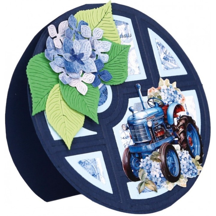 (BBD10047)Dies - Berries Beauties - Blue Meadow - Meadow Circle Frame