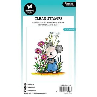 (SL-ES-STAMP845)Studio light SL Stamp Little mouse Essentials nr.845